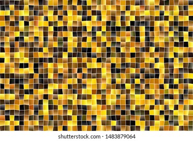 Dark Green, Yellow vector template with rhombus. Illustration with set of colorful rectangles. Smart design for your business advert.