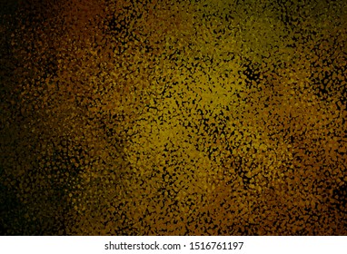 Dark Green, Yellow vector template with chaotic shapes. Modern abstract illustration with colorful random forms. Best smart design for your business.