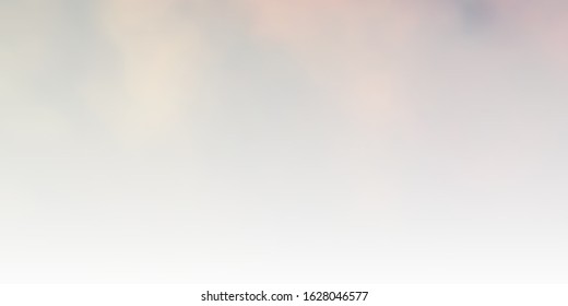 Dark Green, Yellow vector template with sky, clouds. Shining illustration with abstract gradient clouds. Template for websites.