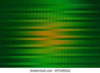 Dark Green, Yellow vector template with chaotic shapes. Colorful chaotic forms with gradient in modern style. Background for a cell phone.