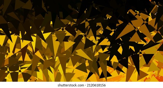 Planta vectorial amarilla, verde oscuro con formas abstractas. Ilustración con formas coloridas en estilo abstracto. Diseño moderno para tus anuncios.