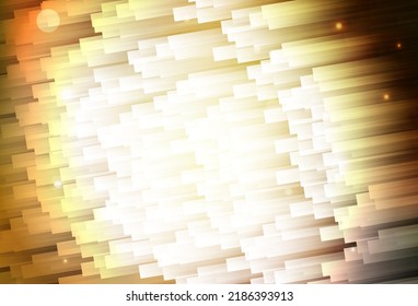 Dark Green, Yellow vector template with repeated sticks. Shining colored illustration with sharp stripes. Pattern for ad, booklets, leaflets.