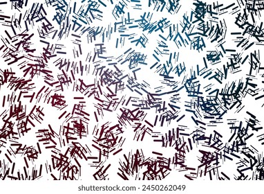 Dunkelgrüne, gelbe Vektorgrafik Vorlage mit wiederholten Sticks. Dekorative leuchtende Illustration mit Linien auf abstrakter Vorlage. Bestes Design für Ihre Anzeige, Poster, Banner.