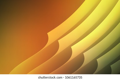 Dark Green, Yellow vector texture with colored lines. Glitter abstract illustration with colored sticks. Template for your beautiful backgrounds.