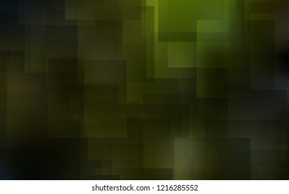 Dark Green, Yellow vector texture with colored lines. Decorative shining illustration with lines on abstract template. Best design for your ad, poster, banner.