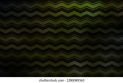 Dark Green, Yellow vector texture with colored lines. Blurred decorative design in simple style with lines. Pattern for ads, posters, banners.