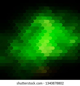 Dark Green, Yellow vector texture with lines. Gradient illustration with straight lines in abstract style. Pattern for websites, landing pages.