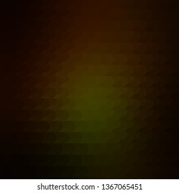 Dark Green, Yellow vector texture with lines. Colorful gradient illustration with abstract flat lines. Smart design for your promotions.