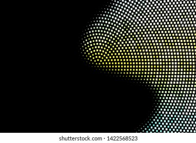 Dark Green, Yellow vector texture in rectangular style. Decorative design in abstract style with rectangles. Pattern for busines ad, booklets, leaflets