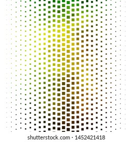 Dark Green, Yellow vector texture in rectangular style. Rectangles with colorful gradient on abstract background. Pattern for commercials, ads.