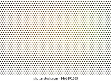 Dark Green, Yellow vector texture with disks. Glitter abstract illustration with blurred drops of rain. New template for your brand book.