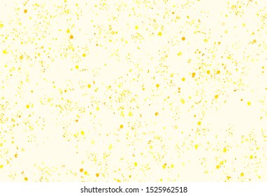 Dark Green, Yellow vector texture with abstract forms. Decorative design in abstract style with random forms. Simple design for your web site.