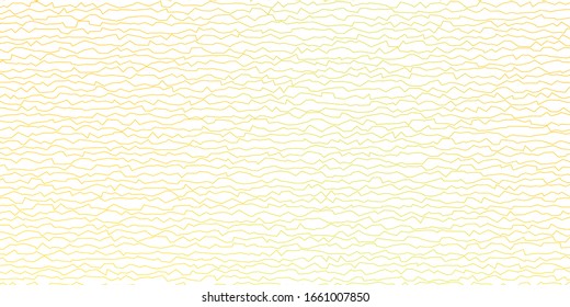 Dark Green, Yellow vector texture with circular arc. Abstract illustration with bandy gradient lines. Best design for your ad, poster, banner.