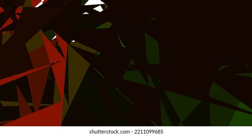 Dark Green, Yellow vector texture with memphis shapes. Colorful abstract forms with gradient in simple style. Elegant design for wallpaper set.