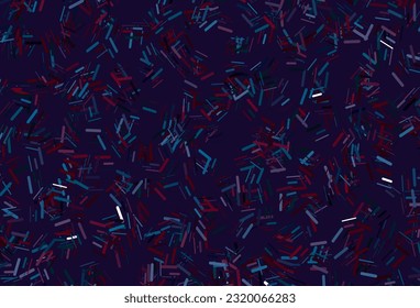 Textura vectorial de color verde oscuro y amarillo con líneas coloridas. Ilustración abstracta brillante con palos de color. Patrón de folletos y folletos comerciales.