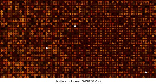 Dark Green, Yellow vector texture with circles. Glitter abstract illustration with colorful drops. Pattern for business ads.
