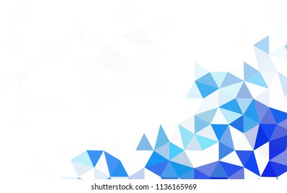 Dark Green, Yellow vector triangle mosaic cover. Creative geometric illustration in Origami style with gradient. Best triangular design for your business.