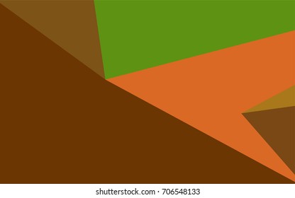 Dark Green, Yellow vector triangle mosaic pattern. Colorful abstract illustration with gradient. Brand-new design for your business.