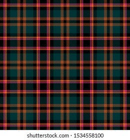 Dark Green,Black,Brown,Purple and Gold  Tartan Plaid Scottish Seamless Pattern. Texture from tartan, plaid, tablecloths, shirts, clothes, dresses, bedding, blankets and other textile.