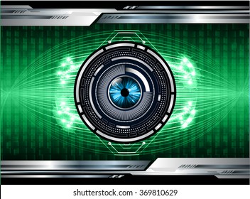 dark gren silver Light Abstract Technology background for computer graphic website internet and business. circuit. illustration.digital.infographics. binary code. zero one. eye  scan virus vector