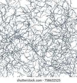 dark grey abstract scribble pattern on white background, vector illustration