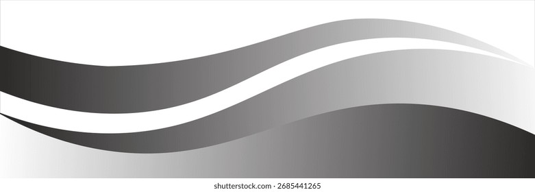 Dark grey abstract wide horizontal banner with hexagon carbon fiber grid and orange luminous lines. Technology vector background with orange neon lines