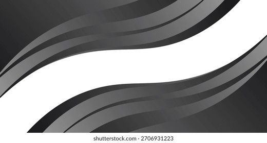 Dunkelgraues abstraktes breites horizontales Banner mit sechseckigen Kohlefasergittern und orangefarbenen Leuchtlinien. Technologie, Vektorhintergrund mit orangefarbenen Neonlinien, eps.10