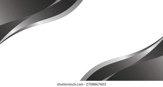Anuncio Horizontal ancho abstracto gris oscuro con rejilla hexagonal de fibra de carbono y líneas luminosas naranjas. Fondo de Vector de Tecnología con líneas de neón naranja