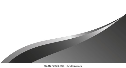 Anuncio Horizontal ancho abstracto gris oscuro con rejilla hexagonal de fibra de carbono y líneas luminosas naranjas. Fondo de Vector de Tecnología con líneas de neón naranja