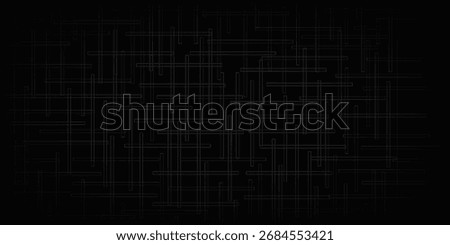 Dark grey abstract wide horizontal banner with hexagon carbon fiber grid and orange luminous lines.