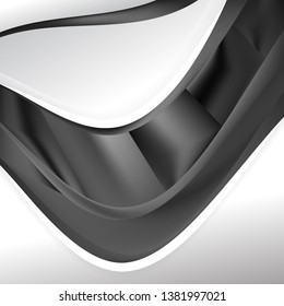 Dark Grey Background Design Template Graphic
