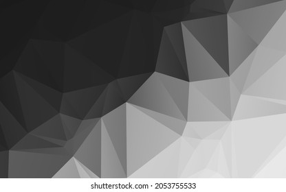 Dark grey background, modern dark low poly effect with abstract gradient for backdrop.