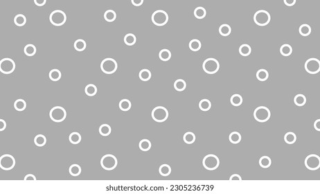 Fondo gris oscuro con círculos blancos