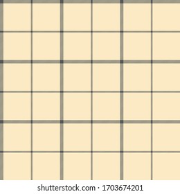 Color gris oscuro y beige, trenzado escocés moderno, sin fisuras.Textura de tartán, mantel, manteles, ropa, pantalones, vestidos, papel, ropa de cama, mantas y otros productos textiles.