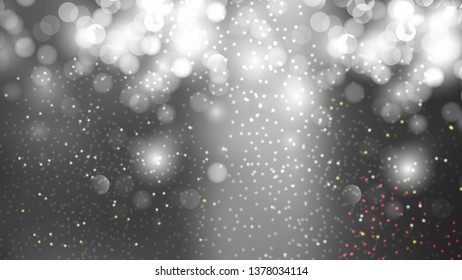Dark Grey Defocused Background Illustration