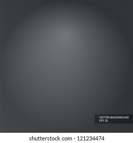 Dark grey dots on grey background. Vector Illustration.
