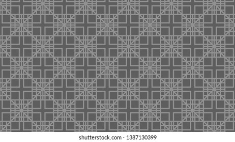Dark Grey Geometric Square Background Pattern