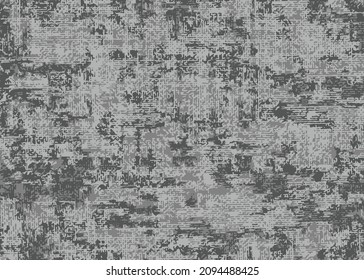Gris de fondo gris oscuro usado de las manchas blancas. Color de fondo futurista de grano vintage. Adecuado para crear texturas de superposición únicas con el efecto de arañar, romper, anticuar y viejo 