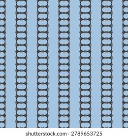Dark grey and light blue classic regimental aesthetic for luxury upholstery bedding wrapping paper and modern wall coverings.