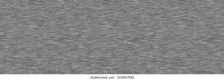 Dark Grey Marl Heather Border Texture Background. Faux Cotton Fabric with Vertical T Shirt Stripe. Vector Pattern Design. Light Gray Melange Space Dye Edging Trim for Textile Effect. Vector EPS 10