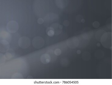 Dark grey metallic background with bokeh effect