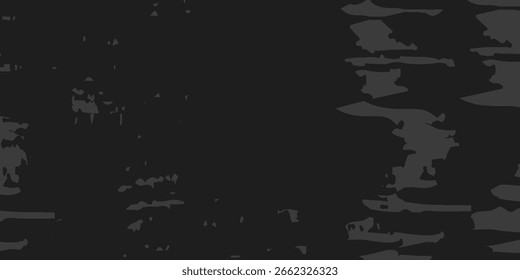 Fondo de pared de hormigón texturizado gris oscuro, ilustración. Vector.
