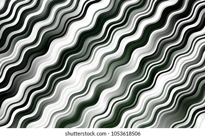 Dark Grey vector template with bubble shapes. Creative geometric illustration in marble style with gradient. Textured wave pattern for backgrounds.