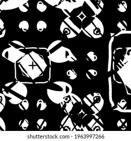 Dark grunge background black and white