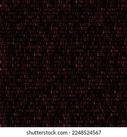 Dark grunge background with icelandic and scandinavian alphabet letters. Old norse viking mythology wallpaper with futhark runes symbols