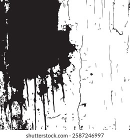 Dark Grunge Banners with Distressed Texture