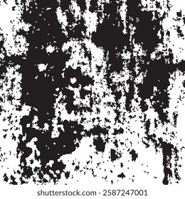 Dark Grunge Banners with Distressed Texture