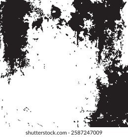 Dark Grunge Banners with Distressed Texture