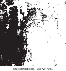 Dark Grunge Banners with Distressed Texture