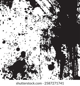 Dark Grunge Banners with Distressed Texture